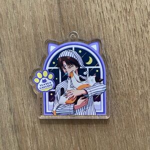 Goodnight Koenma with Cat Acrylic Keychain